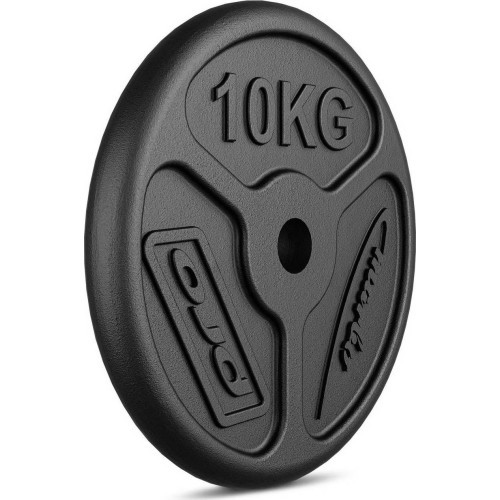 Чугунный диск для штанги Marbo Slim 10 кг 31 мм