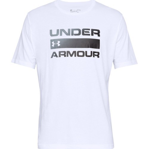 Мужская футболка Under Armour Team Issue Wordmark SS - White