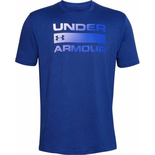 Men’s T-Shirt Under Armour Team Issue Wordmark SS - American Blue