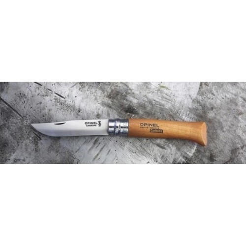 Peilis Opinel 8, anglinis plienas, bukas