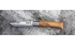 Knife Opinel 8, Carbon Steel, Beech 