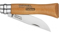 Нож Opinel 6, углеродистая сталь, бук