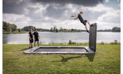 Batuto siena AeroWall BERG 2x2, juoda/pilka