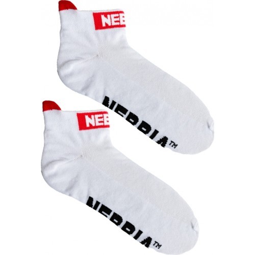 Ankle Socks Nebbia “SMASH IT” Crew 102 - White