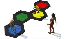 Trampoline Inter-Play Hexo 4A