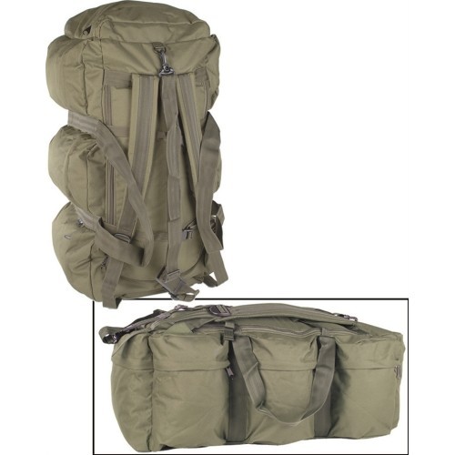 Дорожная сумка Mil-Tec Combat Duffle Bag TAP 98 л, зелёная
