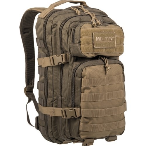Рюкзак US Assault Small Mil-Tec, Ranger Green/Coyote, 20 л