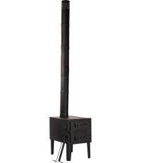Mil-Tec pilnas palapinės krosnelės komplektas, 31,7 kg, ketaus
