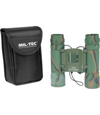 Sudedamas žiūronas Mil-Tec 10x25, kamufliažinis