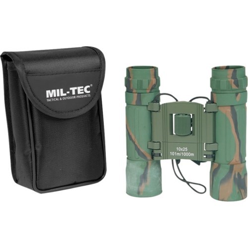 Складной бинокль Mil-Tec 10x25, камуфляж