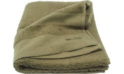 Махровое полотенце Mil-Tec® 110x50 см, зелёное