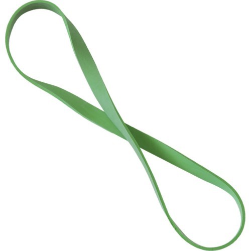 Резинка для фитнеса Yate Power Band, средняя, зелёная