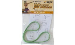 Резинка для фитнеса Yate Power Band, средняя, зелёная