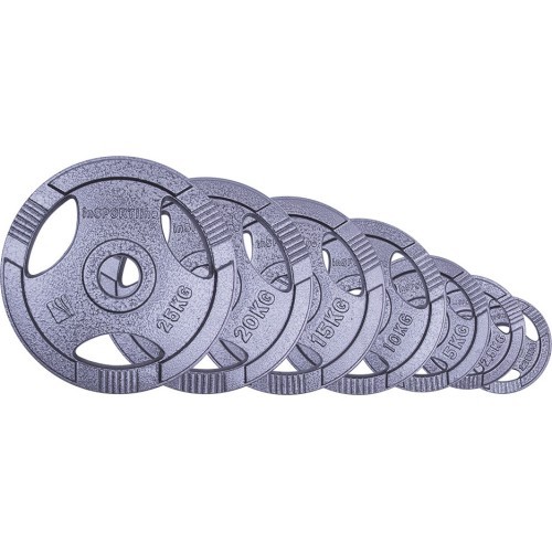 Olympic Steel Weight Plate Set inSPORTline Hamerton 1.25-25 kg
