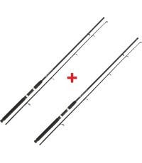 NGT Carp Stalker karpinė meškerė 8ft/2 dalių, juoda 1+1 NEMOKAMAI!
