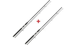 NGT Carp Stalker Rod 8ft/2pc black 1+1 FREE!