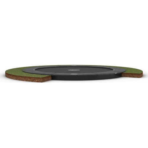 Грунтовой батут BERG Sports Champion FlatGround 330, круглый, серый