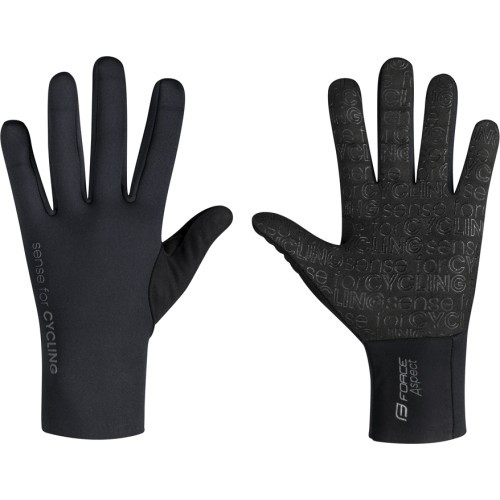 Неопреновые перчатки FORCE ASPECT XXL (черные)
