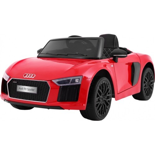 Elektromobilis Audi R8 Spyder RS EVA 2.4G, raudonas
