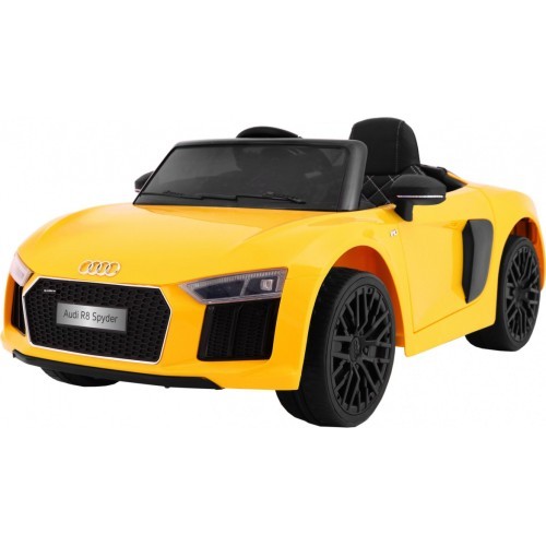 Электромобиль Audi R8 Spyder RS EVA 2 4 G, жёлтый