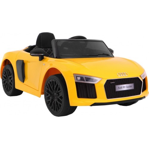 Электромобиль Audi R8 Spyder RS EVA 2 4 G, жёлтый