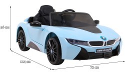 Электромобиль BMW I8 LIFT, синий