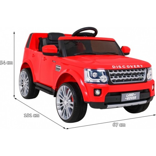 Vehicle Land Rover Discovery Red