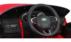 Электромобиль Land Rover Discovery, красный