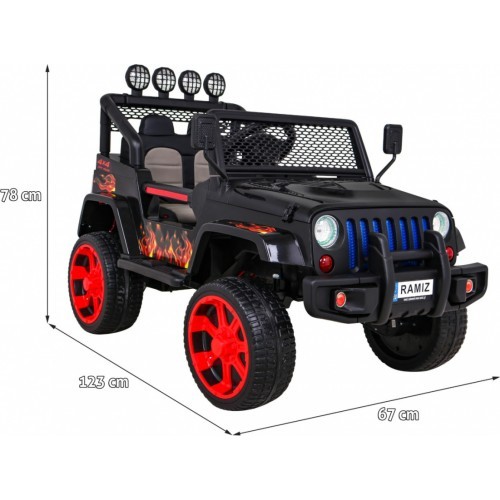 NEW Raptor DRIFTER 4 x 4 Flames