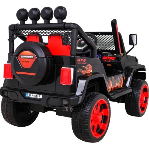 Elektromobilis Raptor DRIFTER 4x4 Flames