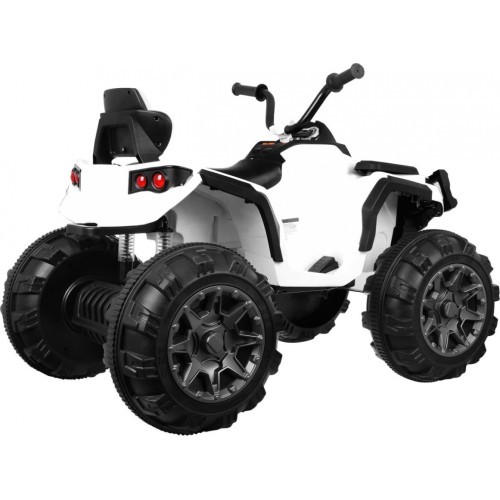 Elektrinis keturratis ATV, baltas
