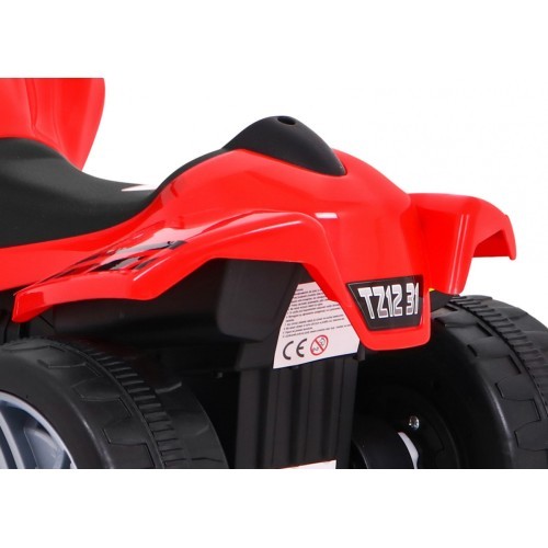 Quad Little Monster Red Vehicle