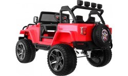 The Monster Jeep 4x4 raudonas