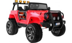 The Monster Jeep 4x4 raudonas