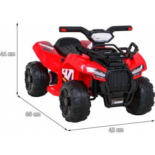 Quad Storm Red Vehicle
