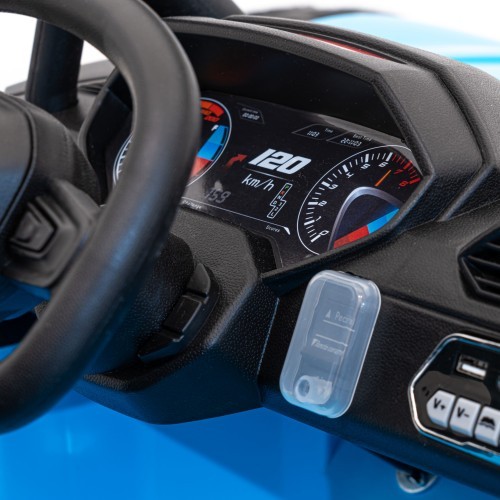 Elektromobilis Buggy Racing 5, mėlynas