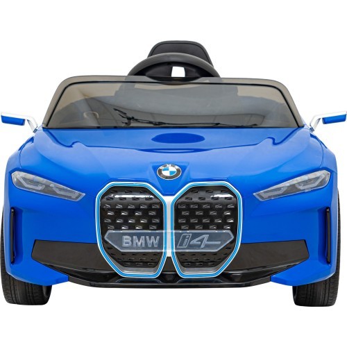 Elektromobilis BMW I4 mėlynas