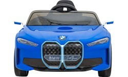 Elektromobilis BMW I4 mėlynas