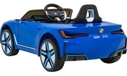Elektromobilis BMW I4 mėlynas