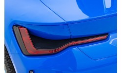 Elektromobilis BMW I4 mėlynas