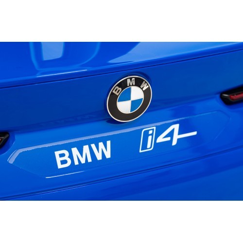 Электромобиль BMW I4 синий