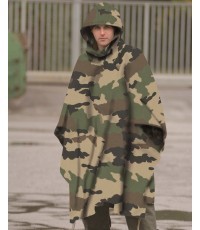 CCE Camo Ripstop lietaus poncas