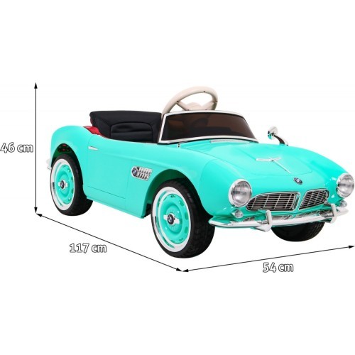 BMW 507 Retro, žalias