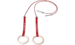 PAIR OF RINGS + CABLES FOR COMPETITION RING FRAME REF. 3700