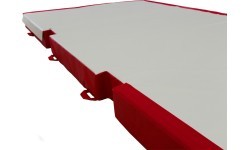 Nusileidimo kilimėlis gimnastikos arkliui su išpjovomis, 400 x 200 x 20 cm