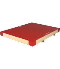 SAFETY MAT 3m x 1.5m x 20cm WITH VELCRO BIB DOWN 1.5m WIDTH (SECOND HAND)
