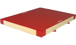 Gimnastikos apsauginis kilimėlis 3 x 1,5 m x 20 cm su lipdukais (naudotas)