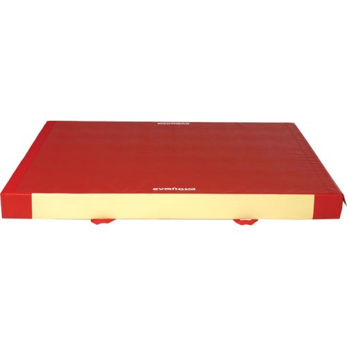 Gimnastikos apsauginis kilimėlis 3 x 1,5 m x 20 cm su lipdukais (naudotas)