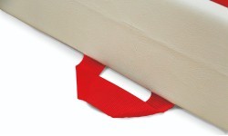 TRADITIONAL SAFETY MAT - SINGLE DENSITY - PVC COVER - 300 x 200 x 20 cm