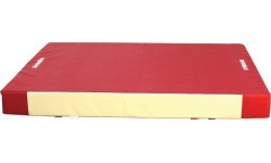 TRADITIONAL SAFETY MAT - SINGLE DENSITY - PVC COVER - 200 x 150 x 20 cm